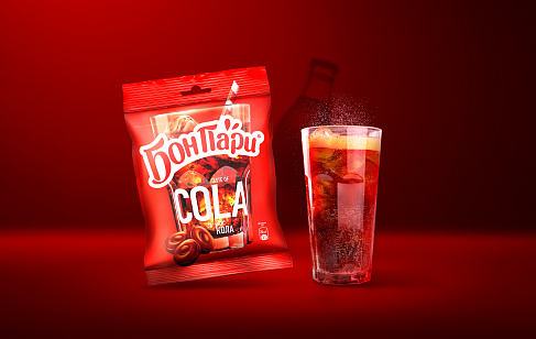 Бон Пари® taste of Cola. Разработка дизайна упаковки
