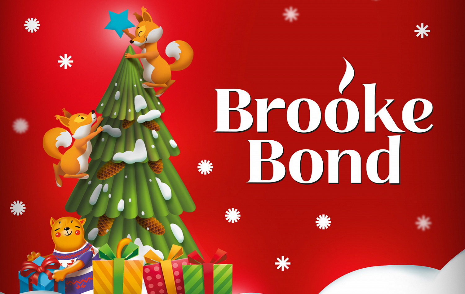 Снеговики Brooke Bond - Портфолио Depot
