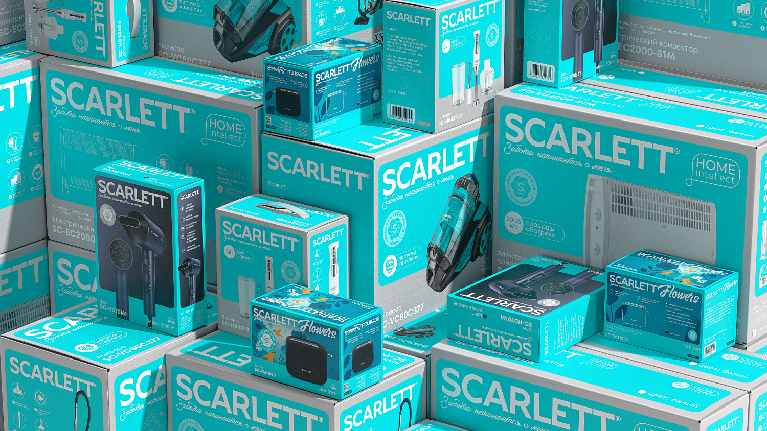 Scarlett: ребрендинг, который вывел бренд бытовой техники в новый ценовой сегмент - Портфолио Depot