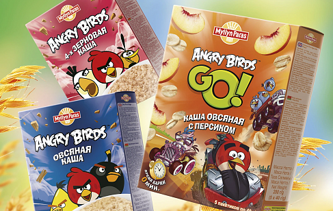 Зерновые каши Angry Birds